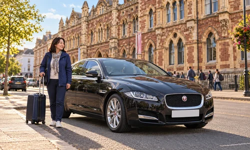 Professional taxi service from Exeter to Heathrow Airport