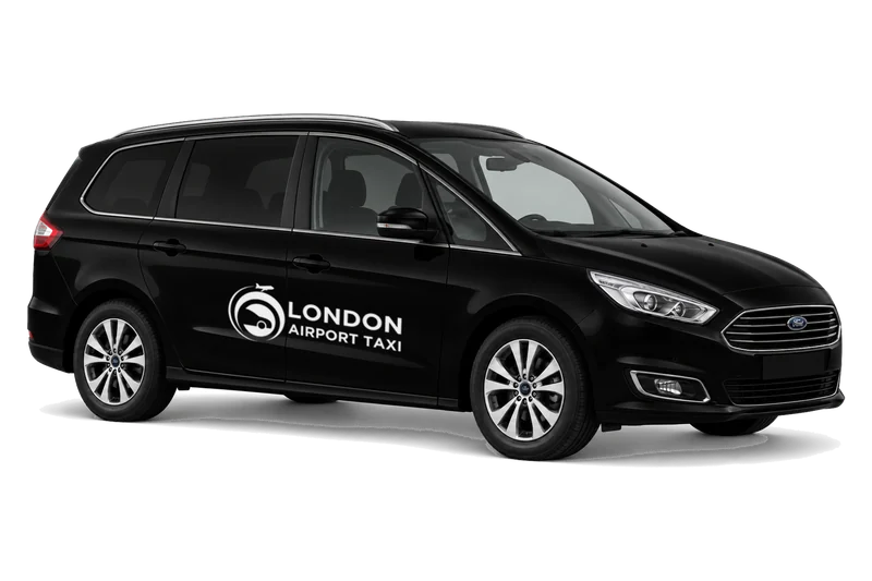 MPV 6-seater with LondonAirport-Taxi.com branding for family and group UK airport transfers