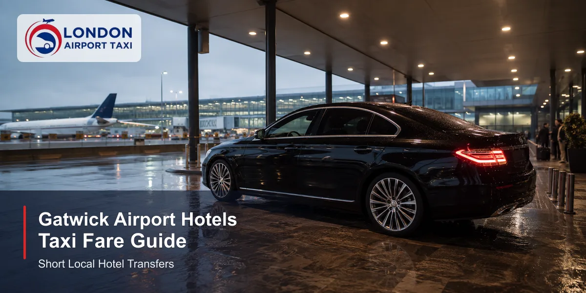 Taxi Gatwick to Hotels Near the Airport 2026 Fares
