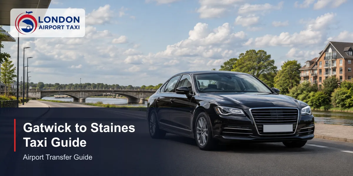 How Much Is a Taxi from Gatwick to Staines-upon-Thames? | LAT
