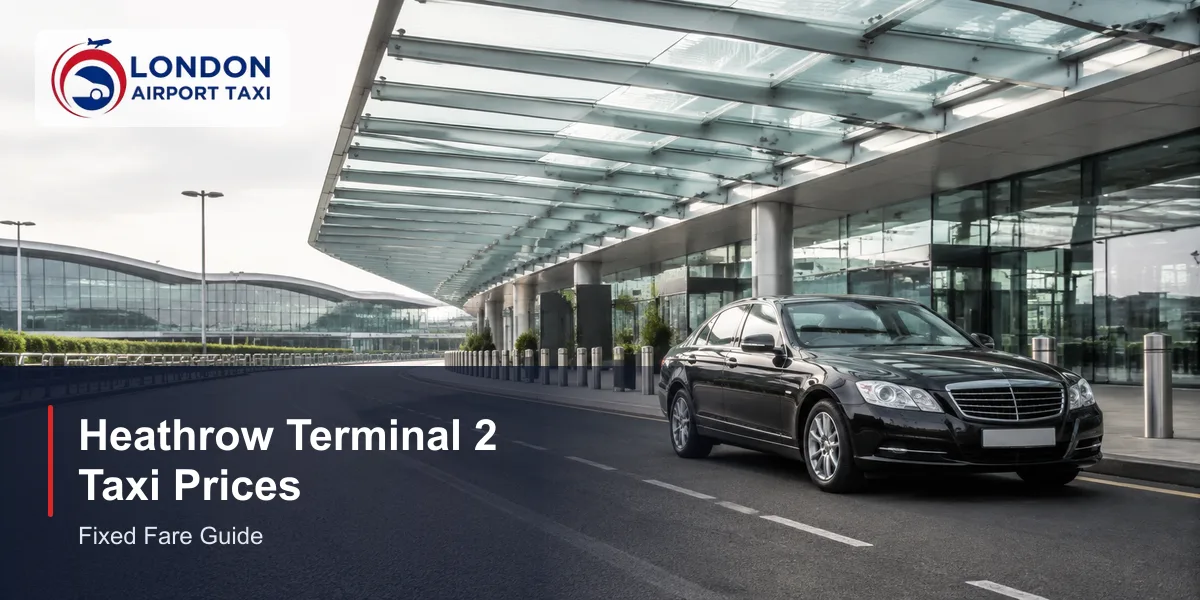 Taxi to Heathrow Terminal 2 Price | Fixed Fares from £47