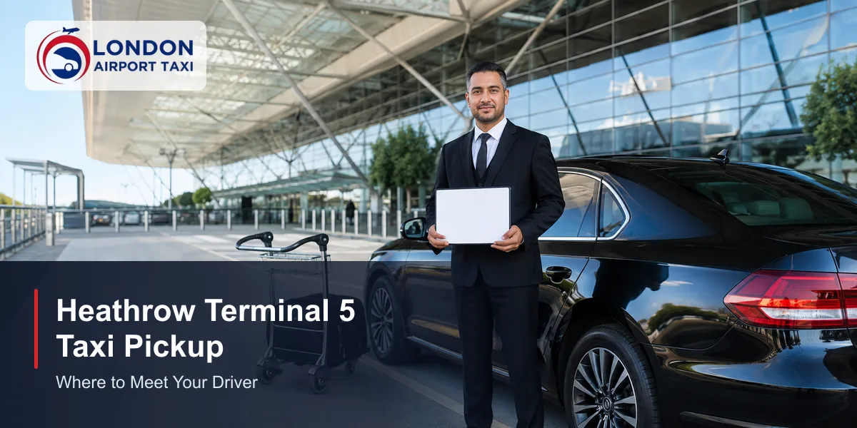 Heathrow T5 Pick-Up Point: Charges, Postcode & Taxi Rank