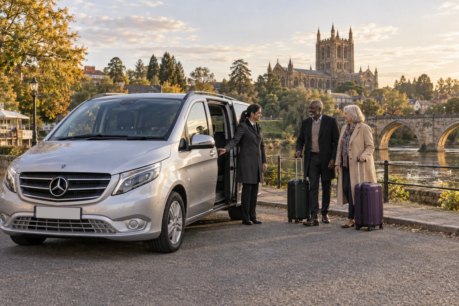 Professional taxi service from Hereford to Heathrow Airport