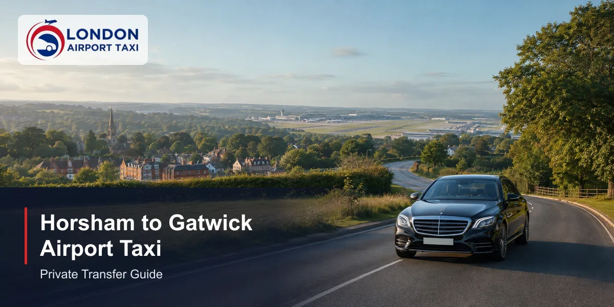 Taxi Horsham to Gatwick Airport – Fixed, Reliable Transfers