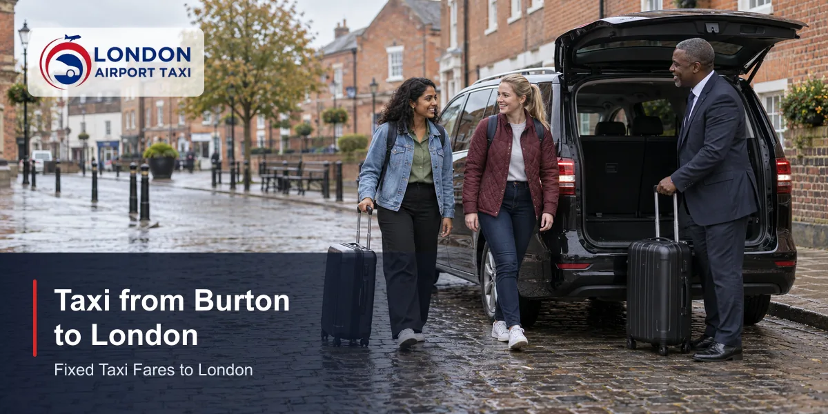 How Much Is a Taxi from Burton to London? 2026