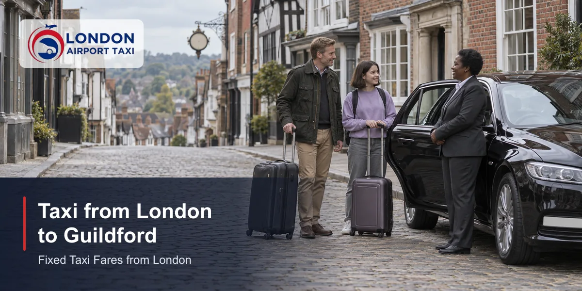 How Much Is a Taxi from London to Guildford? 2026