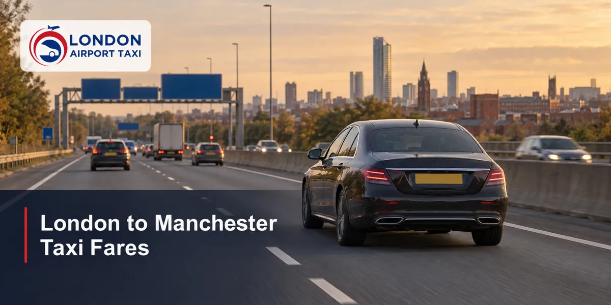 How Much Is a Taxi from London to Manchester? 2026