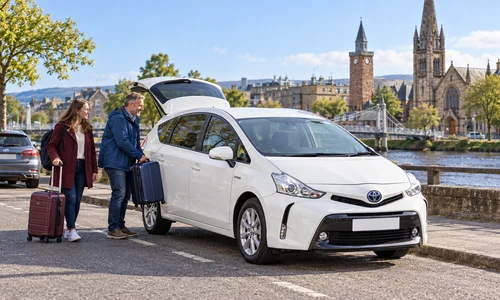 Professional taxi service from Inverness to Heathrow Airport