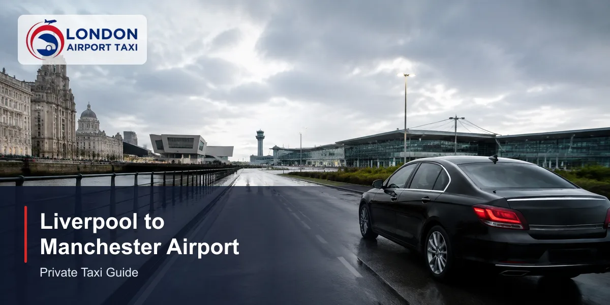 Liverpool to Manchester Airport Taxi 2026 | From £60