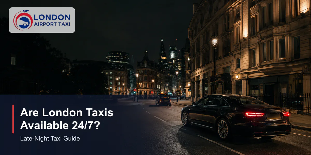 Are London Taxis 24/7? Late-Night Taxi Guide 2026