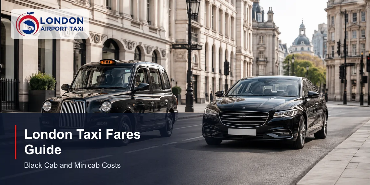 London Taxi Fares 2026: Black Cab & Minicab Price Table