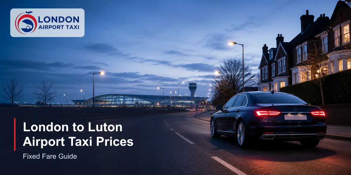 Taxi London to Luton Airport from &pound;74