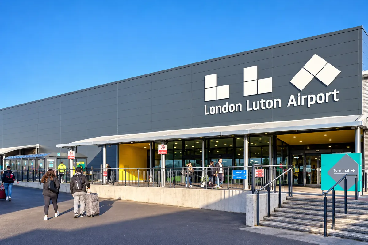 Luton Airport terminal, London Airport Taxi transfers