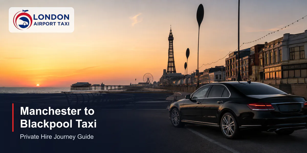 How Much Is a Taxi from Manchester to Blackpool? &pound;90&ndash;&pound;130