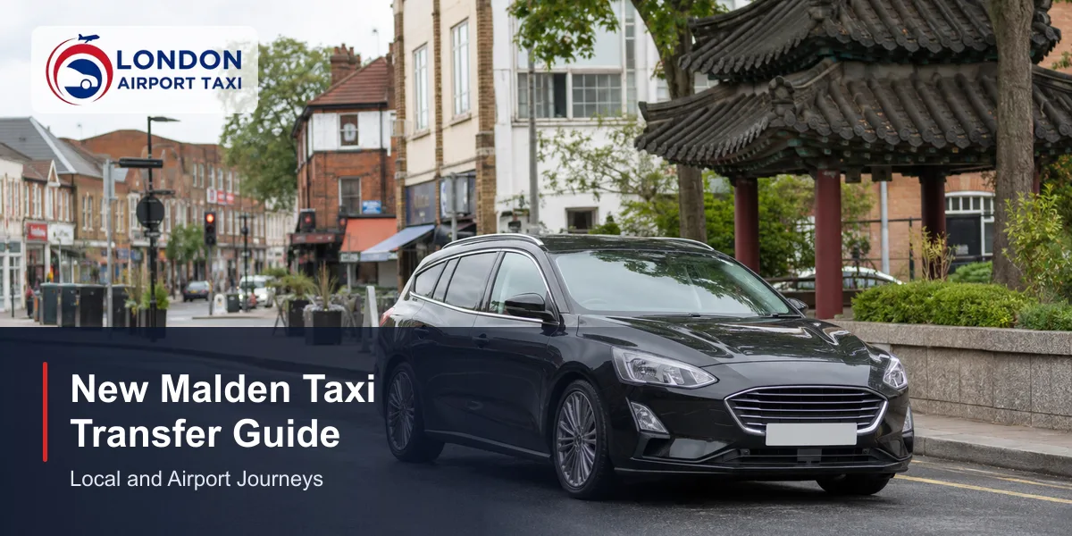 New Malden Taxi & Airport Transfers | Fixed Price 2026
