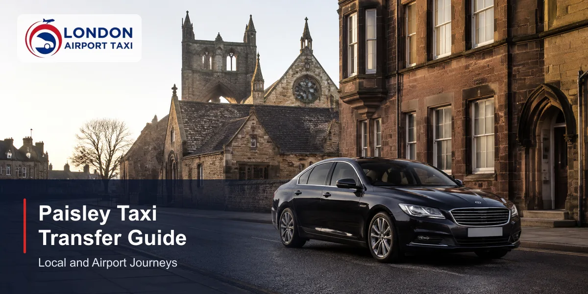 Paisley Taxi & Airport Transfers | Fixed Fares 2026
