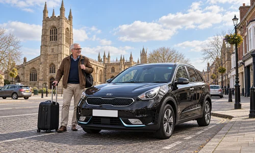 Professional taxi service from Peterborough to Heathrow Airport