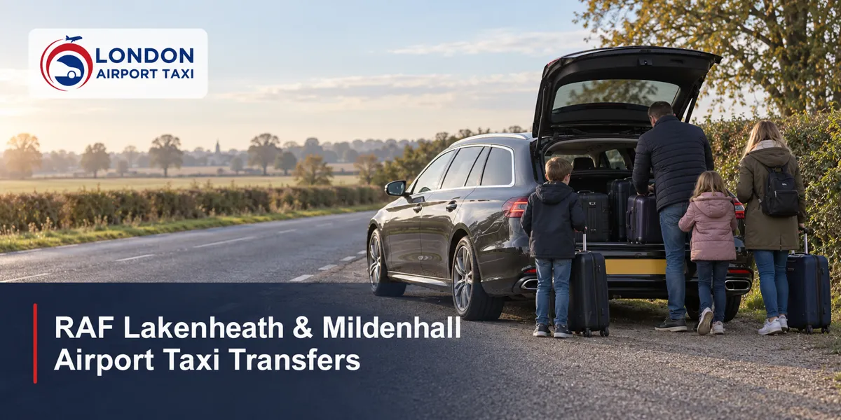 RAF Lakenheath & Mildenhall to Heathrow Taxi | Fixed Fares