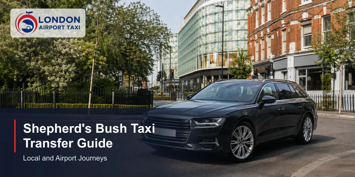 Shepherds Bush Taxi & Airport Transfers | Fixed Price 2026