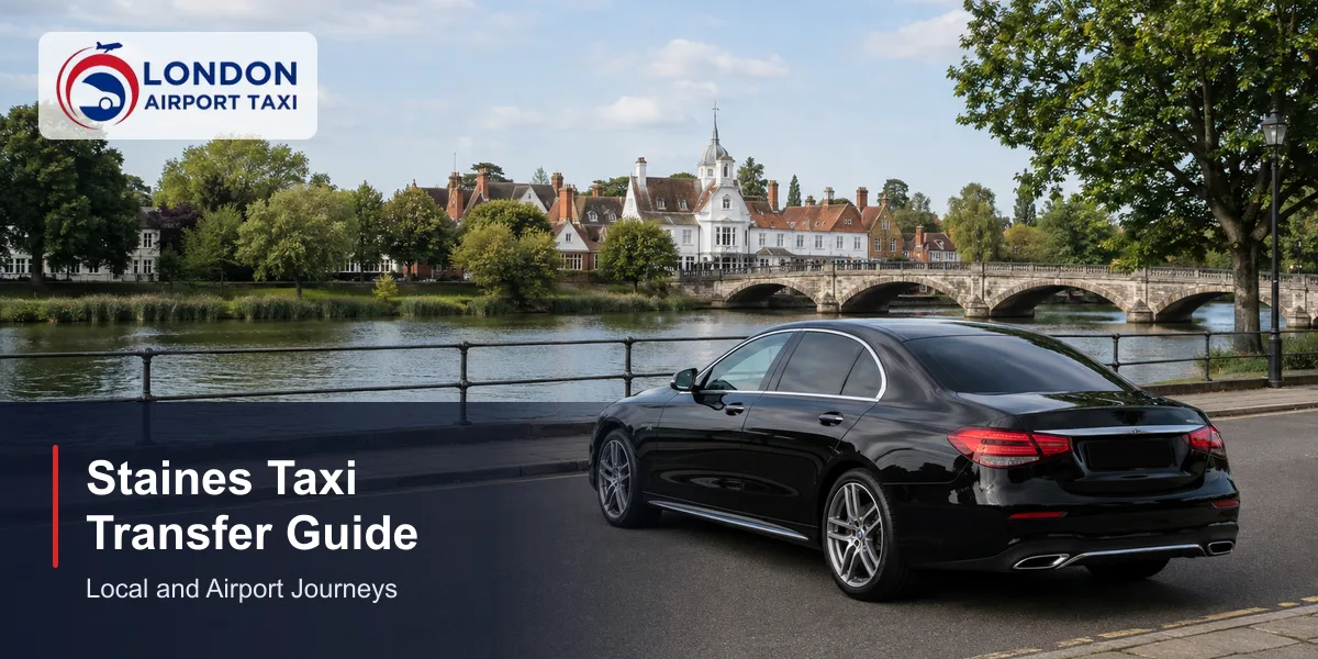 Staines Taxi & Airport Transfers | Fixed Fares 2026