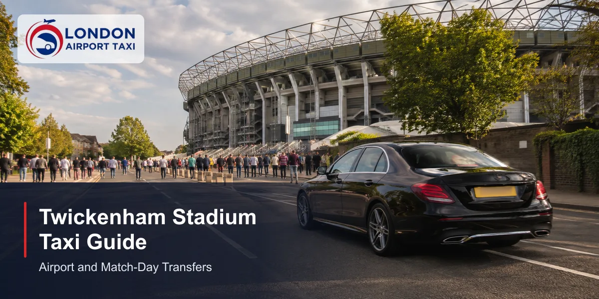 Twickenham Stadium Taxi 2026 — Airport Transfers TW2 7BA