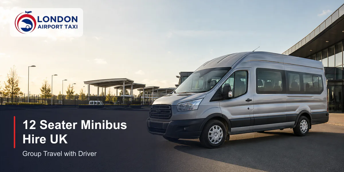 12 Seater Minibus Hire UK 2026 &mdash; Specs & Fares from &pound;120