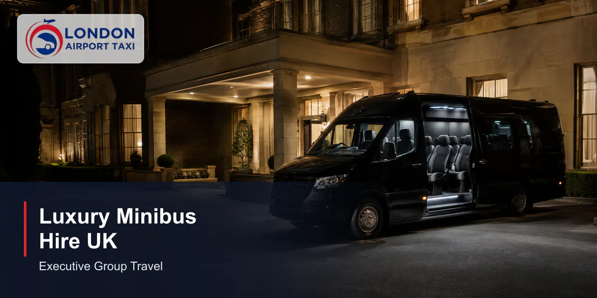 Luxury Minibus Hire UK 2026 — Executive V-Class & Sprinter