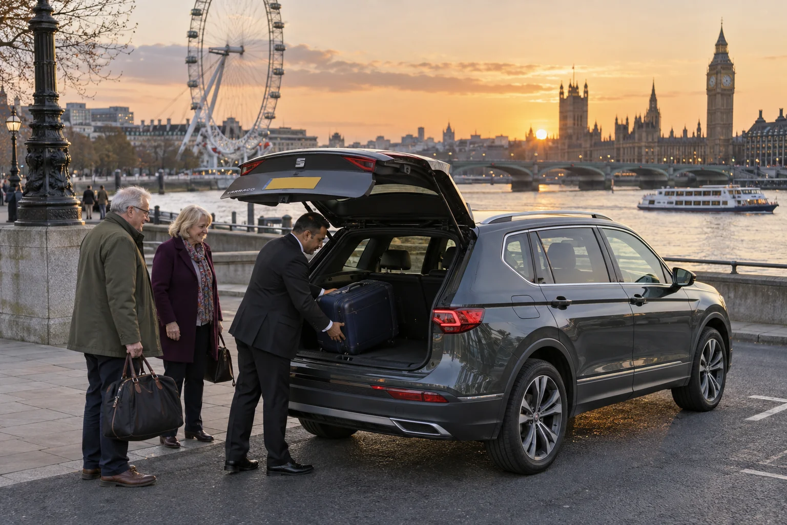 Professional taxi service from Waterloo to Heathrow Airport