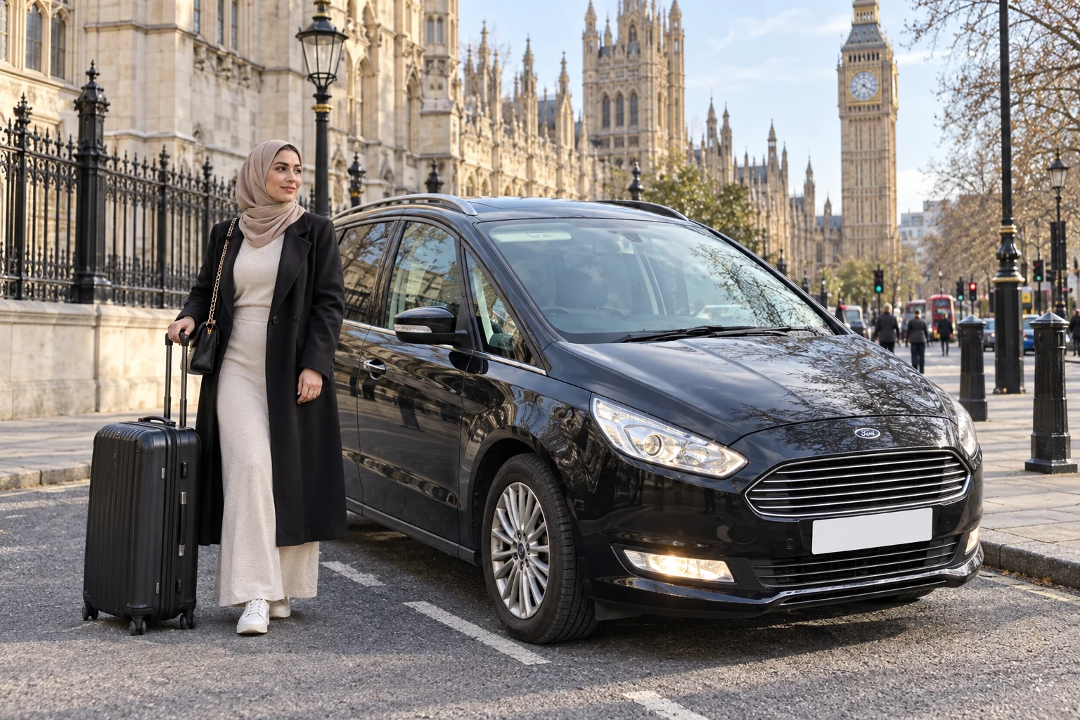 Professional taxi service from Westminster to London City Airport